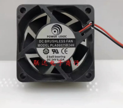 POWER LOGIC PLA06025B24H DC24V 0.13A 6cm Inverter Fan 6025 #amkp
