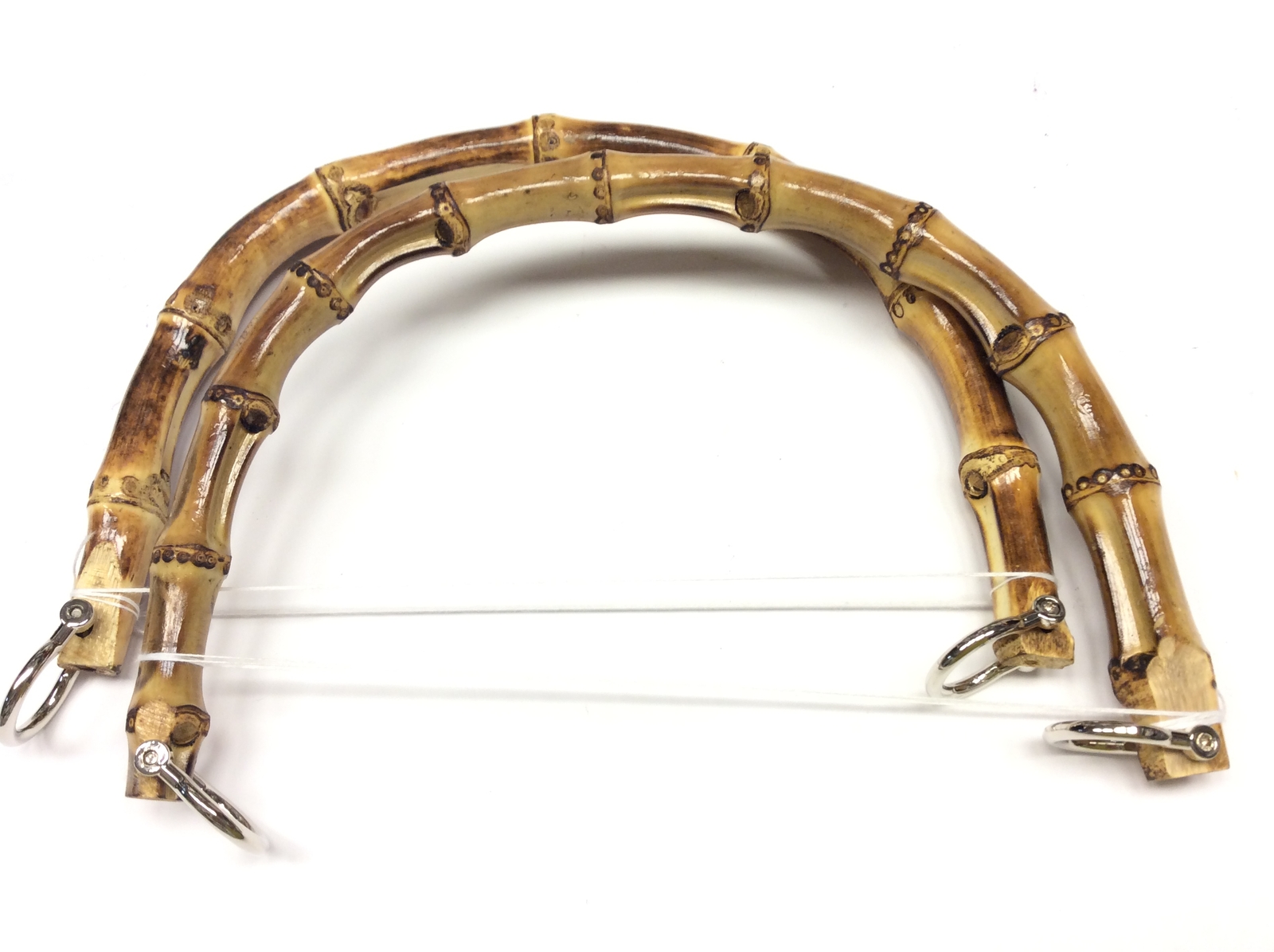 MANICI IN BAMBOO PER BORSA TUBOLARI CM 40