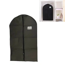 Household Clothing Dust Cover Hanging Bag Non-woven Wardrobe Storage Coat Suit
