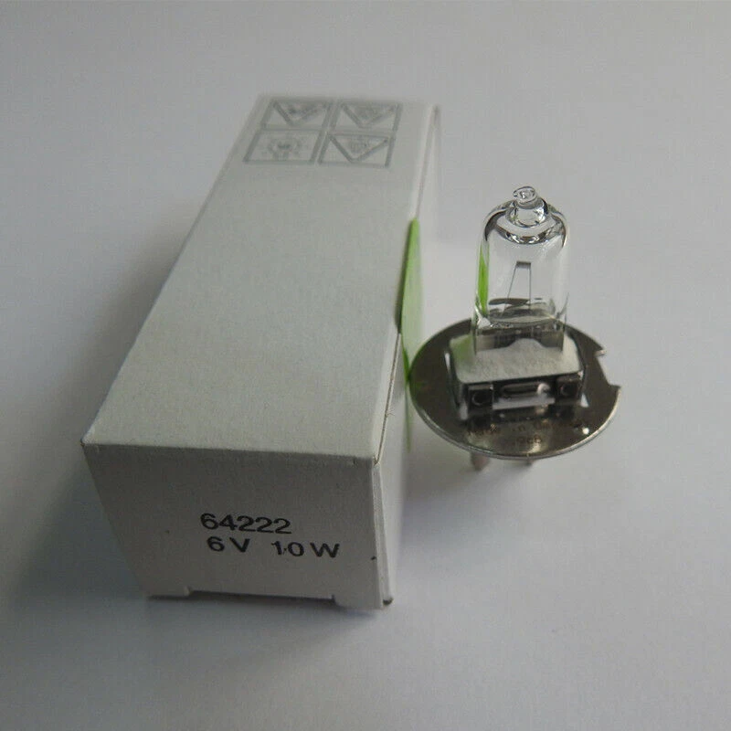 64222 OSRAM Bulb 6V10W Microscope Slit Lamp PG22 Instrument Light Bulb - Image 3 of 4