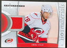 Erik Cole 2007-08 Fleer Hot Prospects Hot Materials #HM-EC Carolina Hurricanes
