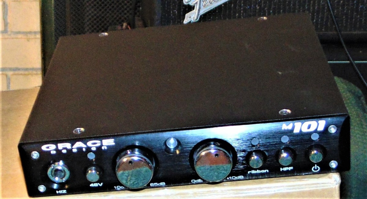 Grace Design m101 Single Channel Mic Preamp w/Ribbon Mode Grace Design m101 Single Channel Mic Preamp w/Ribbon Mode