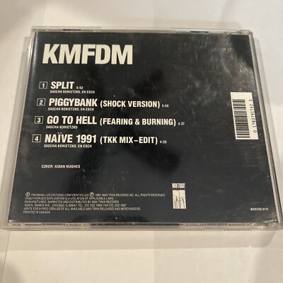 Kmfdm,Split, - (Compact Disc). Rare. 1991 | eBay