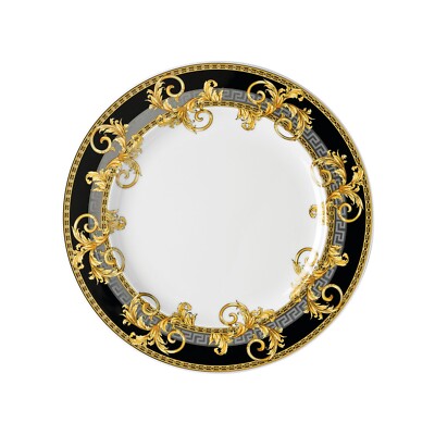 VERSACE BY ROSENTHAL, GERMANY  ''PRESTIGE GALA'' DINNER  PLATE, 10 5/8  INCH.