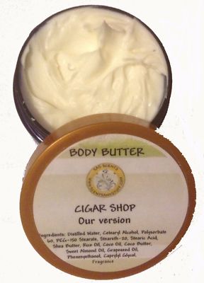 Body Butter Scented 4 oz Thick w/ Shea Butter & Coco Designer G Type Scent List 