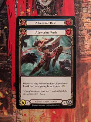 Flesh and Blood Card: (2x) Adrenaline Rush (MON265)