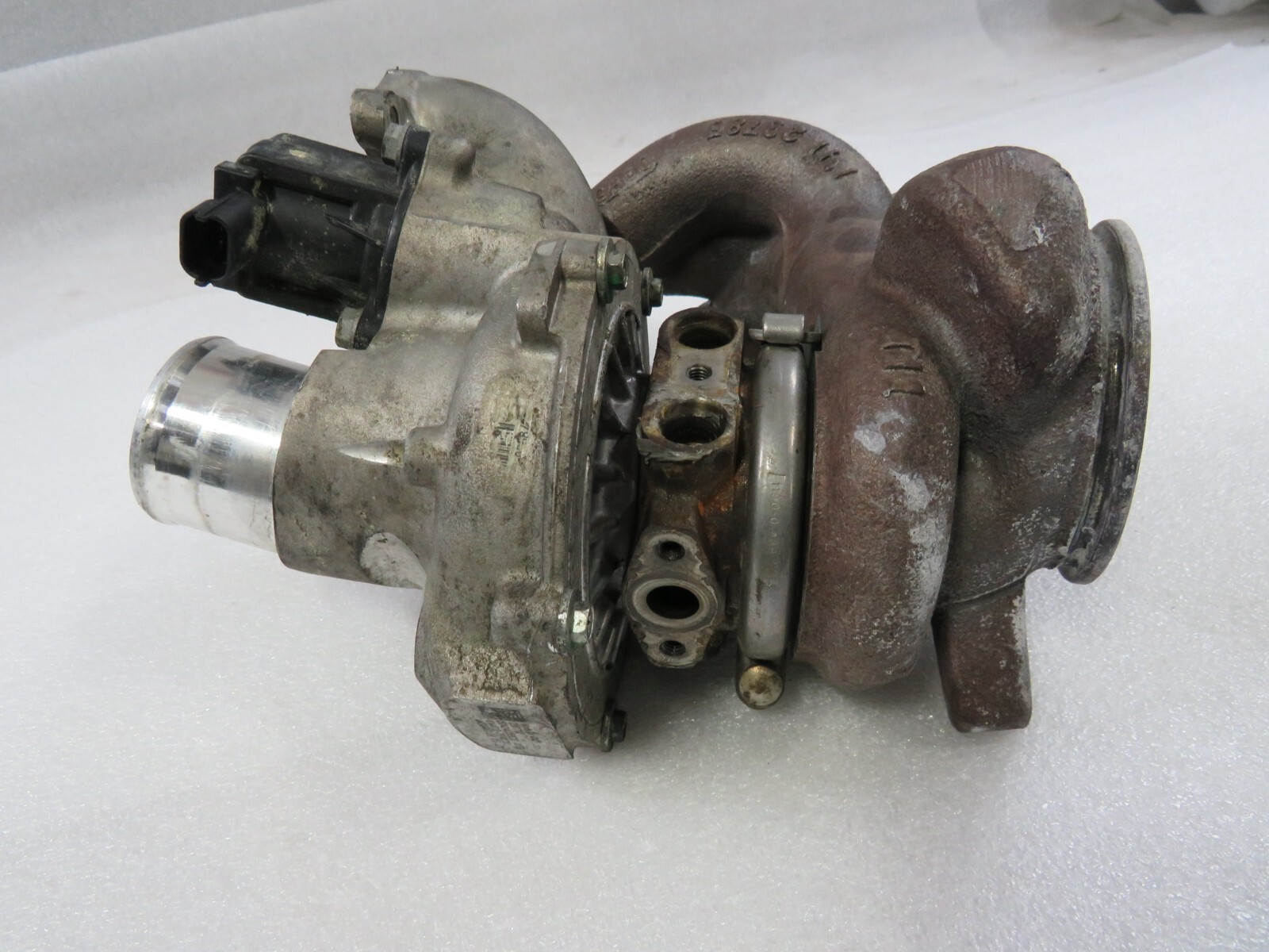 Maserati Quattroporte, Ghibli, LH, Exhaust Manifold w/ Turbo, Used, P/N 297712