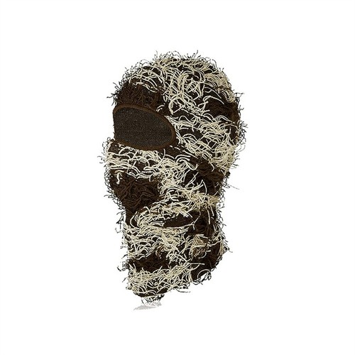 Sturmhaube abgenutzt gestrickt Vollgesicht Ski Maske Camouflage Herren Damen Radfahren - Bild 30 von 37