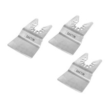 3 x Saxton Blades 50mm Scraper for Dewalt Stanley Oscillating Multitools