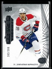 2022-23 Upper Deck Premier #123 Johnathan Kovacevic RC 383/399