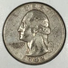 1942 Washington Quarter - Extremely Fine (XF) KM#164 90% Silver - 7683