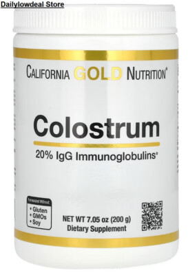 California Gold Nutrition, Colostrum Powder, 7.05 oz