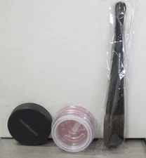BAREMINERALS DUAL ENDED BRUSH FLAWLESS FACE & EYE & BLUSH LUMINARY 0.85 OZ. SEAL