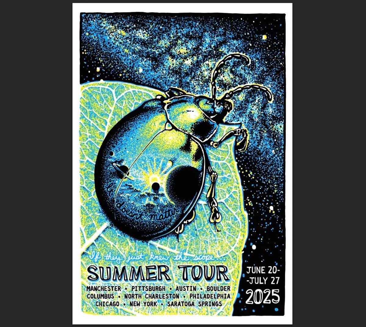 Phish Chicago through New York June 20th July 27th 2025