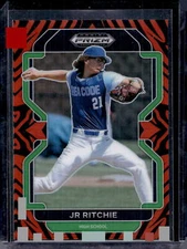2022 Panini Prizm Draft Picks #PDP35 JR Ritchie Tiger Stripes #/99
