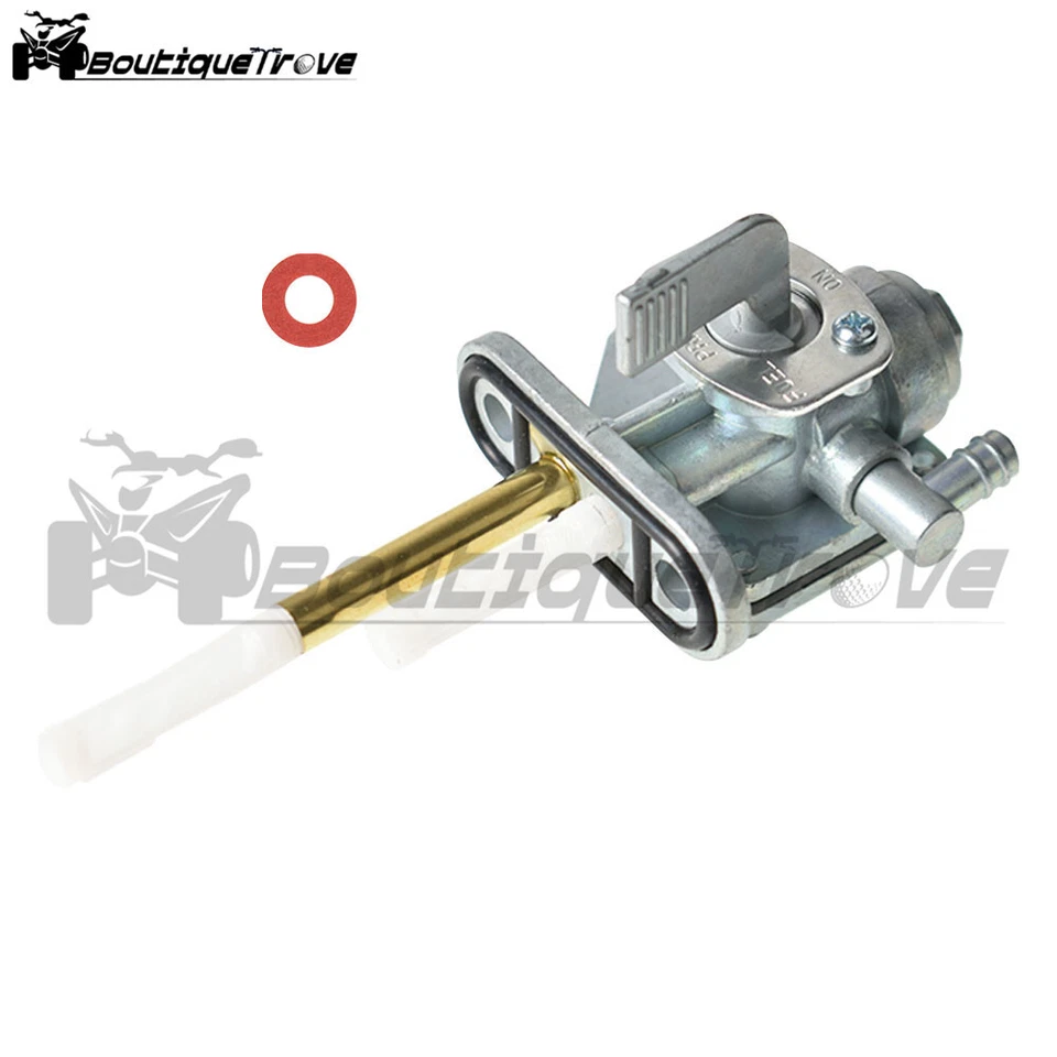 Conjunto de válvula de interruptor de tanque de combustible Petcock para Kawasaki Ninja 250R EX250F 1989-2007 Foto 3 de 4