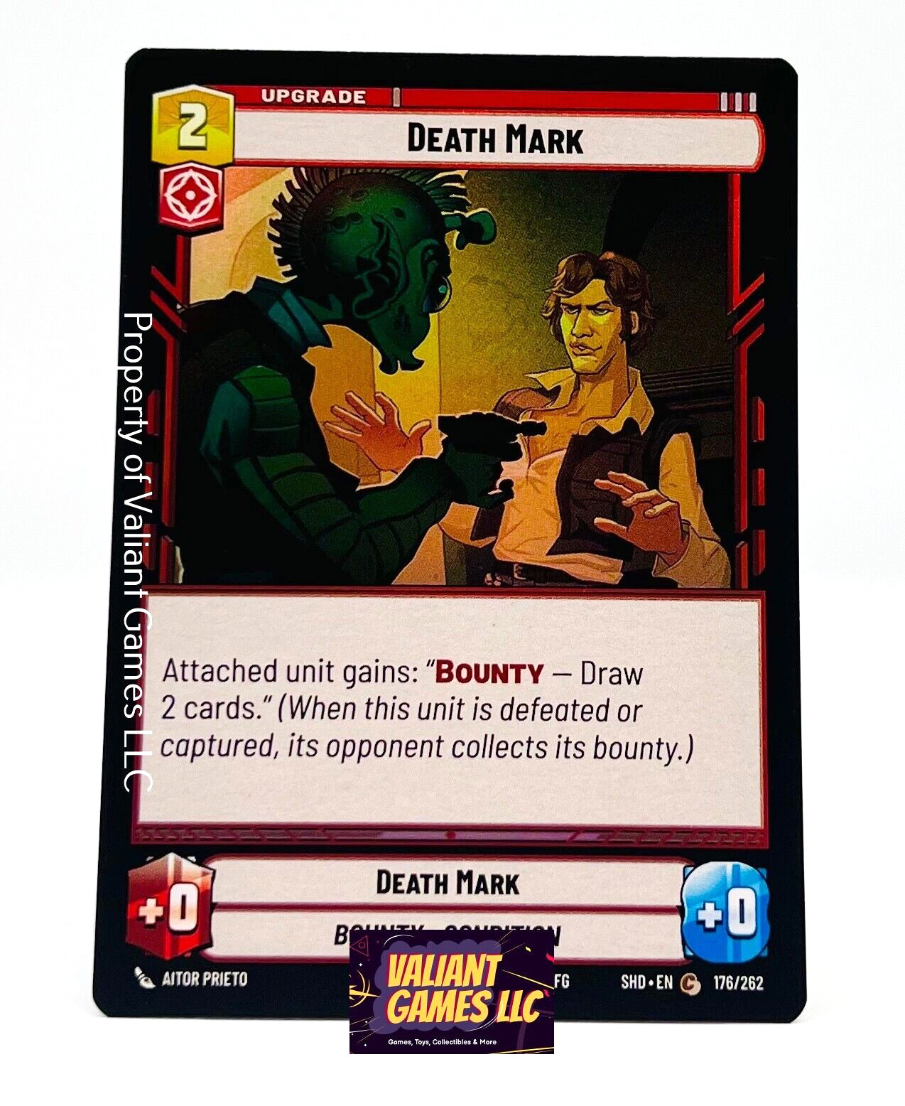 Star Wars Unlimited Death Mark #176 Foil Shadows of the Galaxy