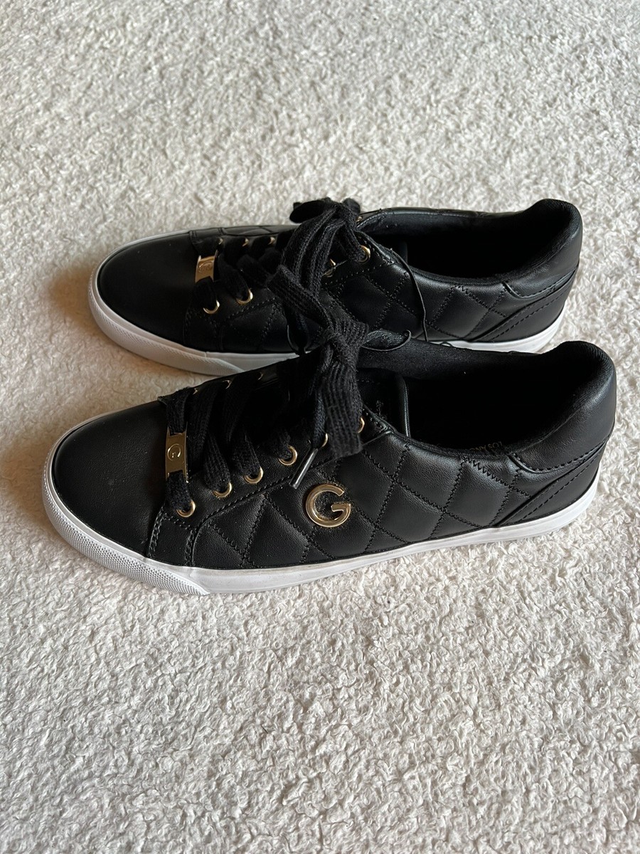 NEW GBG Los Angeles Guess Black Gold Accents Byrone Low Top Lace