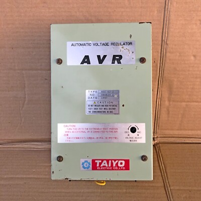 TAIYO ELECTRIC ASC-62-2 AUTOMATIC VOLTAGE REGULATOR ASC622