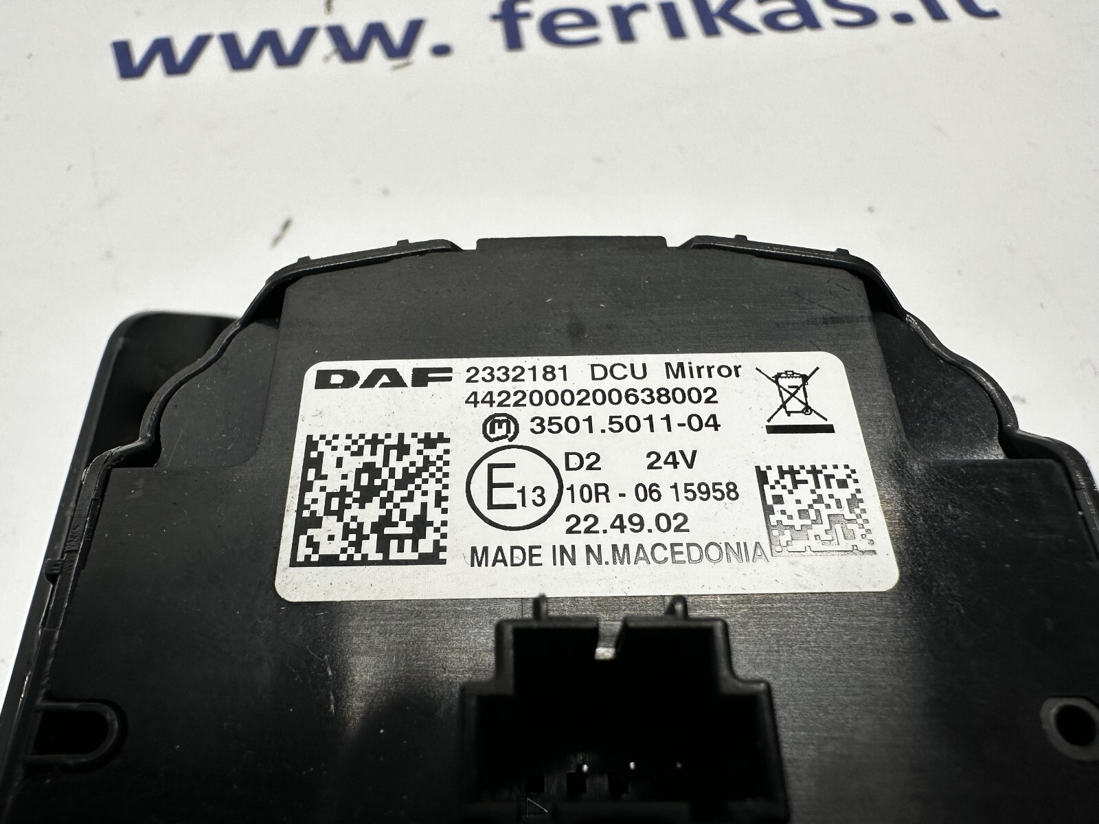 DAF XG, XF door, windows, lock, mirrors switch 2332181 | eBay