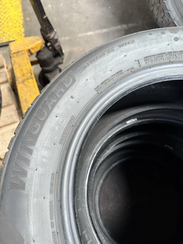 4x Nexen Winguard SnowG 3 WH2 215/60 R16 99H PKW Winterreifen DOT 2724 8mm - Bild 3 von 4