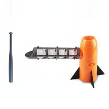 Pitching Machine with Batting Tool Freestanding Baseball Pitching Machine