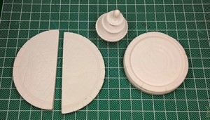 Mantic Terrain Crate 28mm Gaming Scenery Dungeons and Dragons Fountain 4 Parts