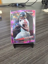 Julio Jones 2025 Panini Prizm Black #4 Purple Ice /149