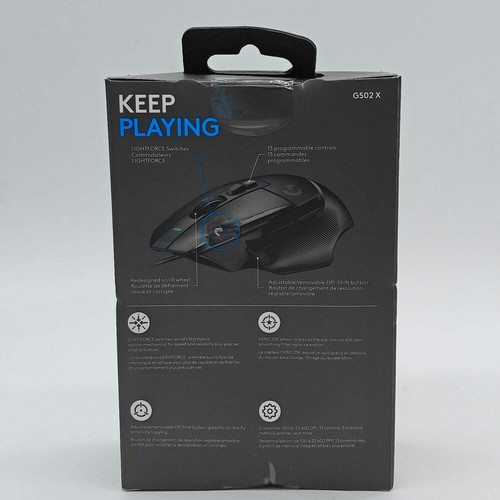 New Logitech G502X Gaming Mouse 910-006136 - 第 2/6 張圖片