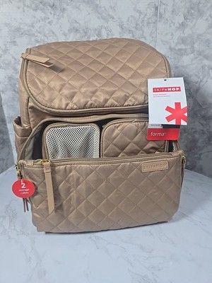 Skip Hop Forma Diaper Bag Backpack - Camel 