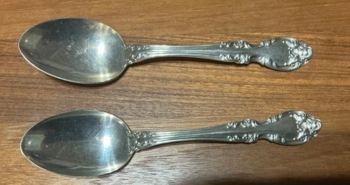 Gorman Sterling Silver Melrose 5 7/8” spoons - quantity of 2