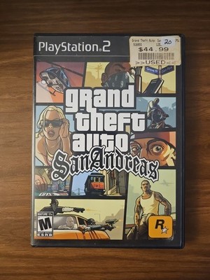 Grand Theft Auto San Andreas - Ps2 Cib Complete Tested