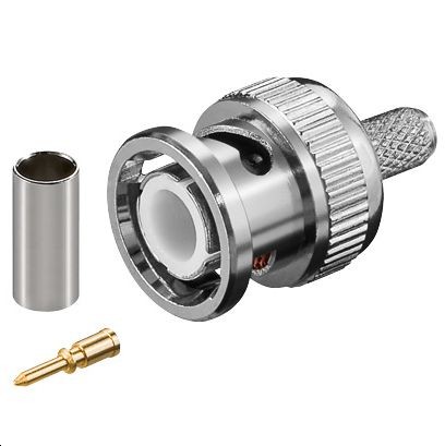 MicroConnect BNC58M BNC crimp plug for RG58