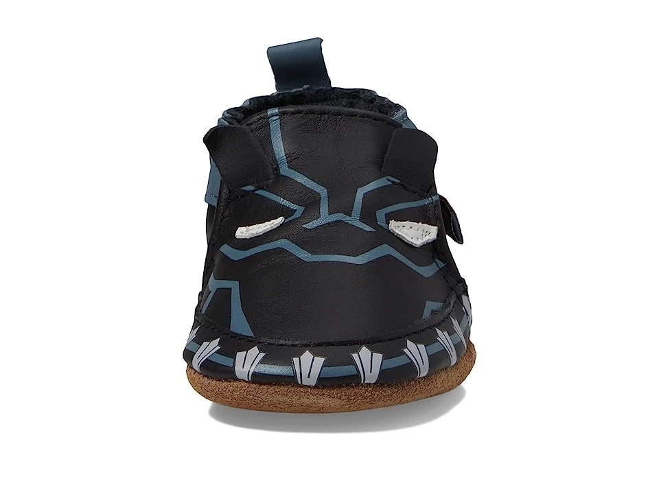 全新带盒 Robeez Marvel 黑豹软底婴儿鞋 18-24 个月 — 第 2/4 张图片