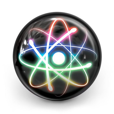 Bowling Ball OTB Atom by Houk Bowlingkugel mit Motiv für Spare und Strike
