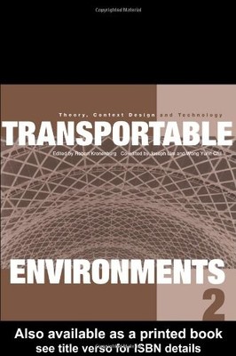 TRANSPORTABLE ENVIRONMENTS 2 By Robert Kronenburg & Joseph Lim **Excellent**