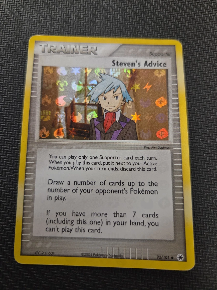 25+ Steven's Advice Pokémon TCG Cards for sale | Updated Oct 2026