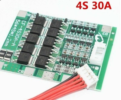 4S 12V 30A BMS Li-Ion Zelle Akku symmetrisch E-Bike UK Verkäufer UK Lager