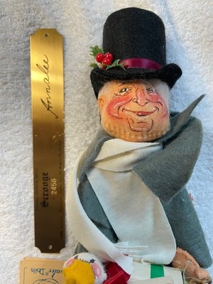 Annalee Doll Scrooge and Goose 1988