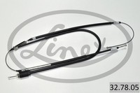 Handbremsseil Seilzug Mitte FÜR Opel - Linex 32.78.05