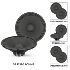 5 Core Car Audio Speaker 12" 200W 4 Ohm/8 Ohm Replacement Vehicle Subwoofer