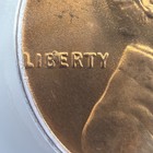 1955-S 1C LINCOLN WHEAT CENT ICG MS66 RD ERROR:  "BIE" Variety MS 66 RD - MS66RD — photo 2