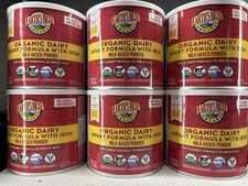 6x Earth's Best Organic Infant Formula With Iron 21oz Milk-Based Powder EXP 2027