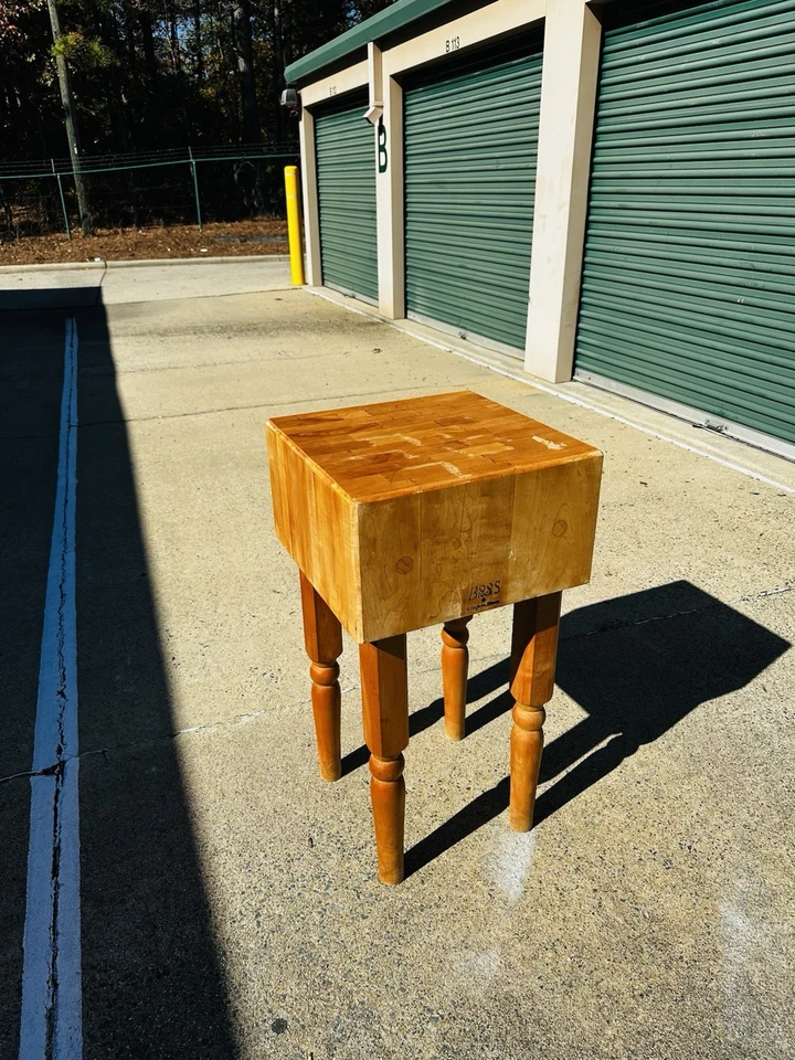 Bloco de açougueiro John Boos 18x18-34-H - Imagem 3 de 4