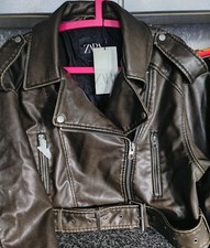 Zara Women's Faux Leather Jacket