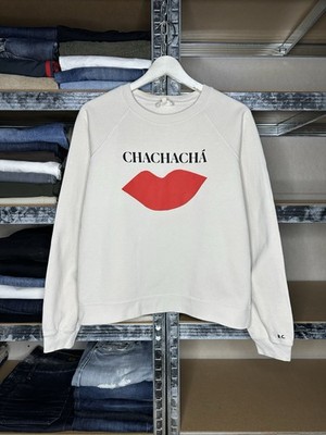 Sezane x Bobo Choses Chachachá Lips Sweatshirt Cotton Size M