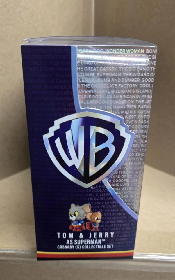 Tom & Jerry como Superman Cosbaby Hot Toys Conjunto de figuras Paquete de 2 Batman Foto 3 de 4