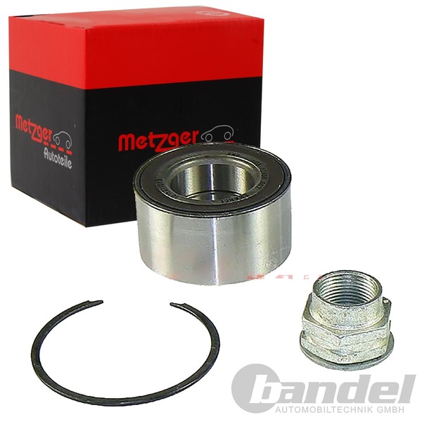 Metzger Radlager Satz Passend FüR Fiat 500 Panda Seicento Ford KA Lancia Ypsilon-image