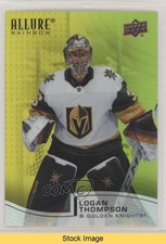 2021-22 Upper Deck Allure Rainbow Yellow Green Logan Thompson #R-11 READ 0pg4