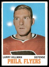Larry Hillman 1970-71 Topps #81 Philadelphia Flyers Good-VG Light Creases